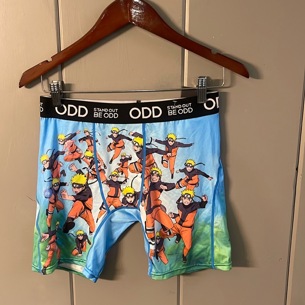 NWTS Naruto Shippuden Stand Out Be ODD Men's Boxer Briefs
